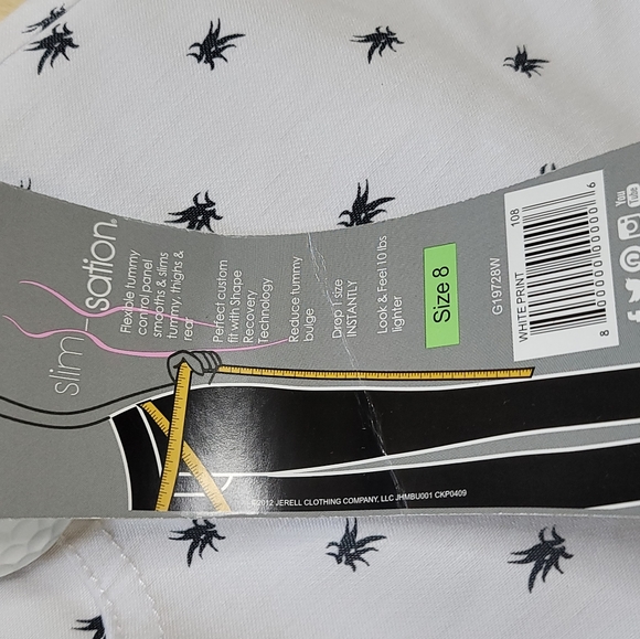 Slimstation golf capris, size 8 - Picture 4 of 5